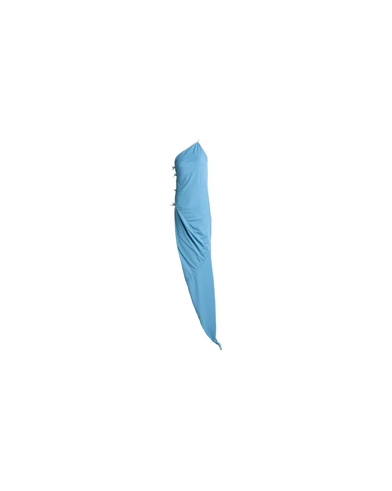 DRKSHDW by Rick Owens KLEIDER - Maxi-Kleiderauf YOOX.COM Taubenblau