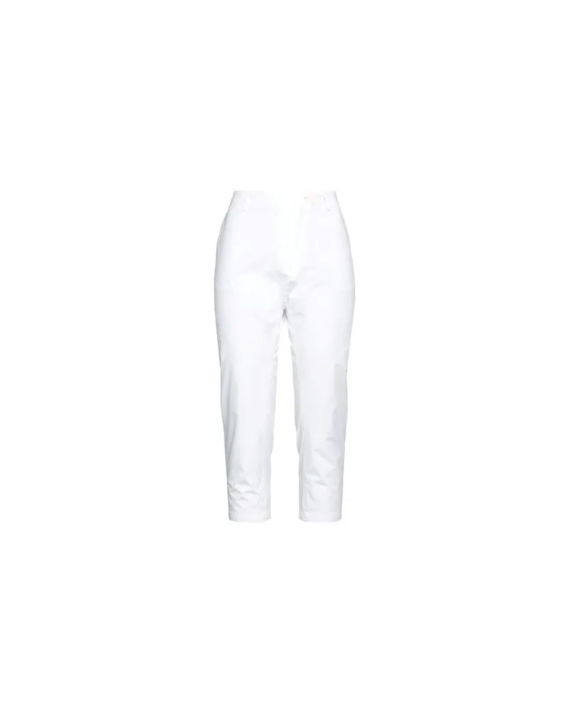 VIRNA DRÒ HOSEN & RÖCKE - Hosenauf YOOX.COM Weiß