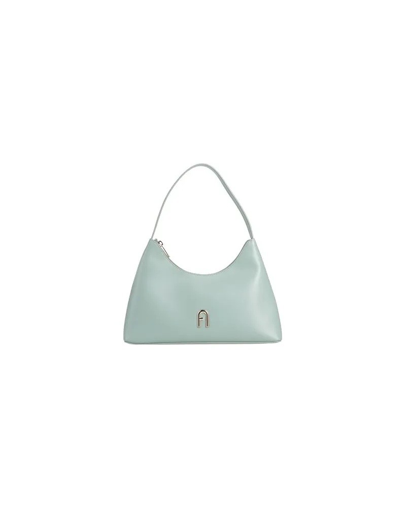 Furla DIAMANTE S SHOULDER BAG  - TASCHEN - Handtaschenauf YOOX.COM Salbeigrün