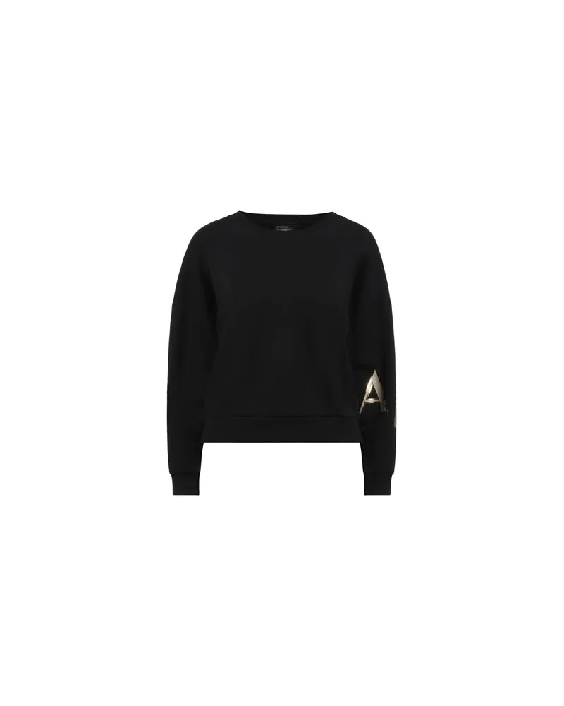 Armani Exchange TOPS - Sweatshirtsauf YOOX.COM Schwarz