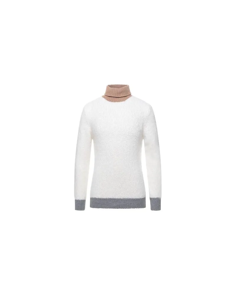 Eleventy STRICKWAREN - Rollkragenpulloverauf YOOX.COM Elfenbein