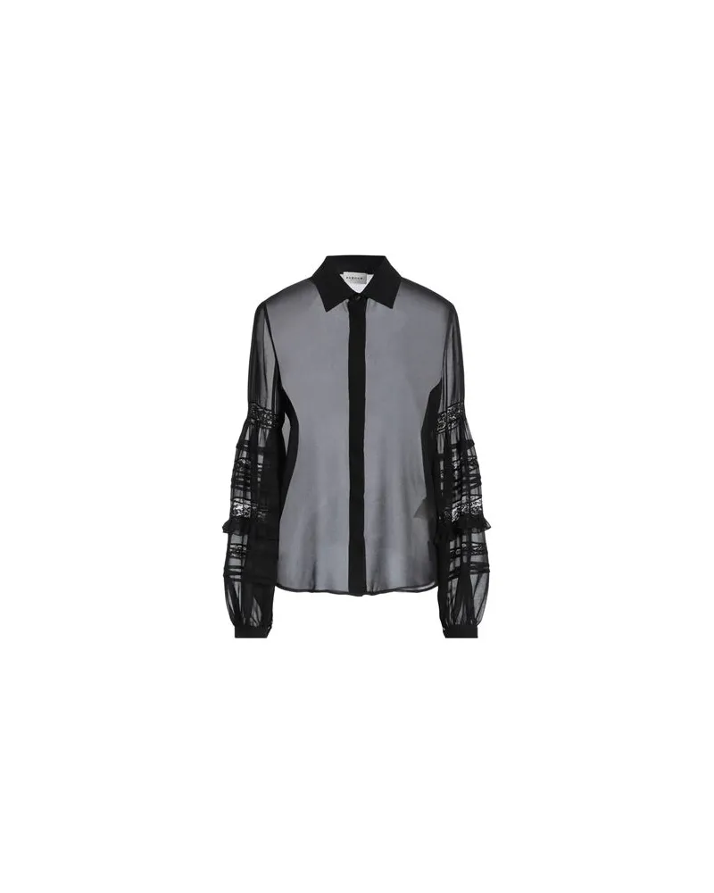 P.A.R.O.S.H. TOPS - Hemdenauf YOOX.COM Schwarz