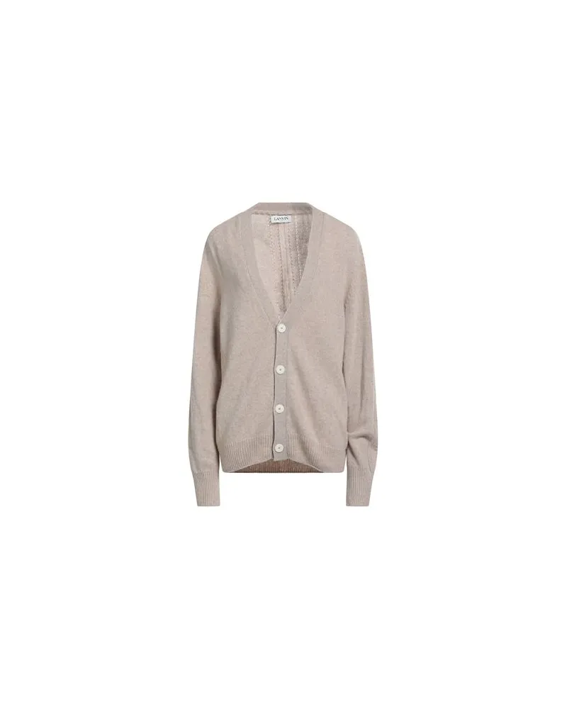 Lanvin STRICKWAREN - Strickjackenauf YOOX.COM Beige