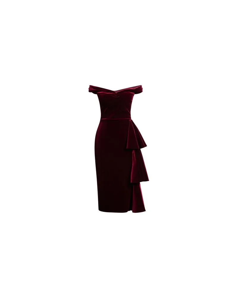 Chiara Boni KLEIDER - Midi-Kleiderauf YOOX.COM Bordeaux