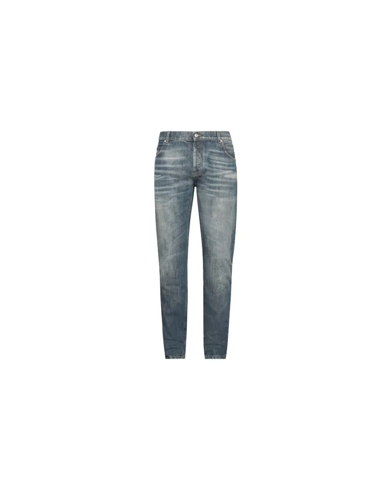 Balmain HOSEN & RÖCKE - Jeanshosenauf YOOX.COM Blau