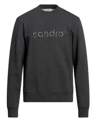 Sandro Sweatshirt Granitgrau