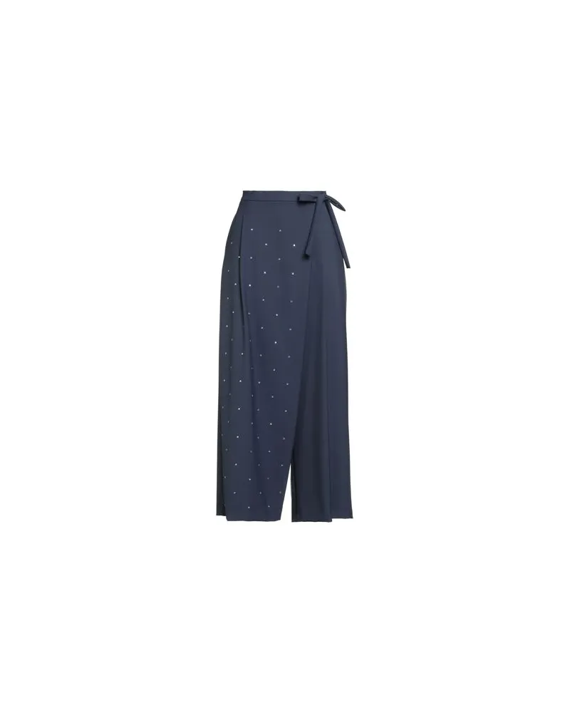 ALYSI CHOCOLAT - HOSEN & RÖCKE - Hosenauf YOOX.COM Marineblau
