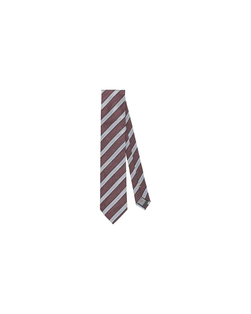 Canali ACCESSOIRES - Krawatten & Fliegenauf YOOX.COM Bordeaux