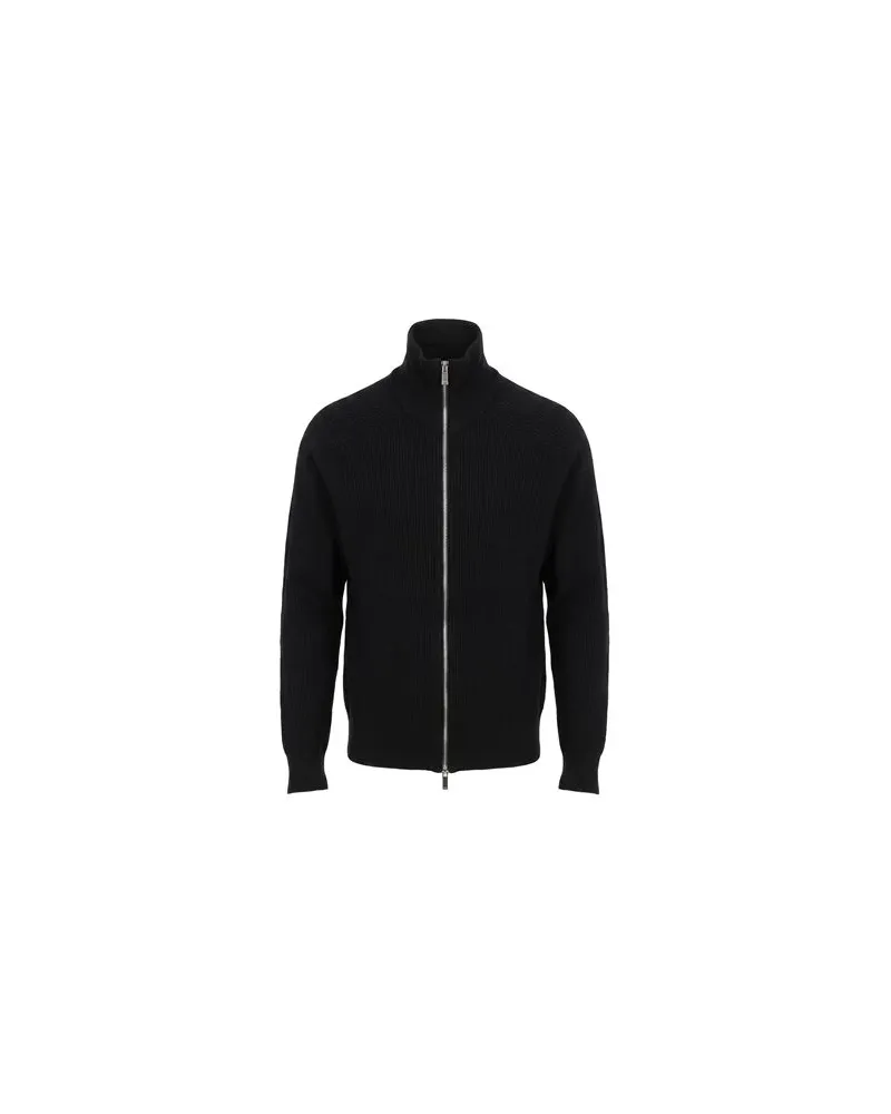 Emporio Armani STRICKWAREN - Strickjackenauf YOOX.COM Schwarz