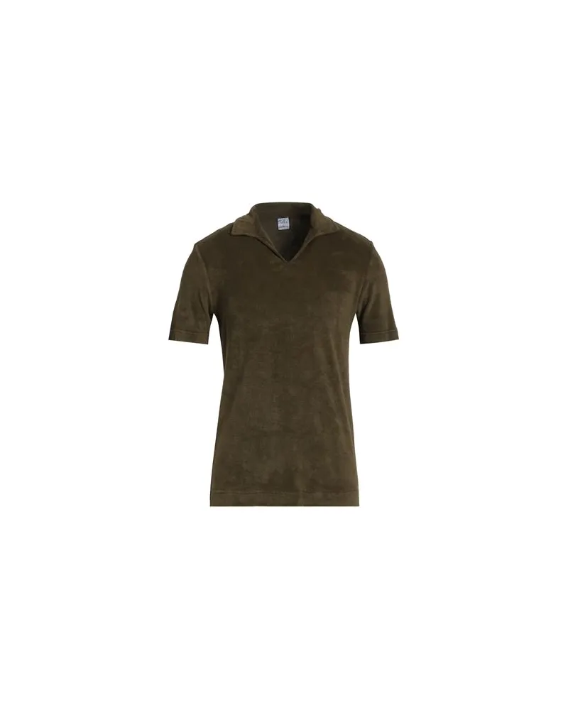 Fedeli SWIM&WEAR - TOPS - Poloshirtsauf YOOX.COM Militärgrün