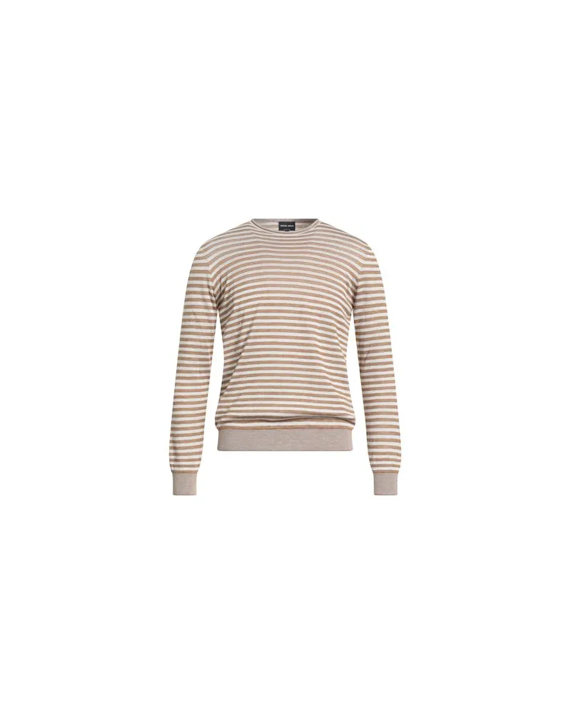 Giorgio Armani STRICKWAREN - Pulloverauf YOOX.COM Kamel