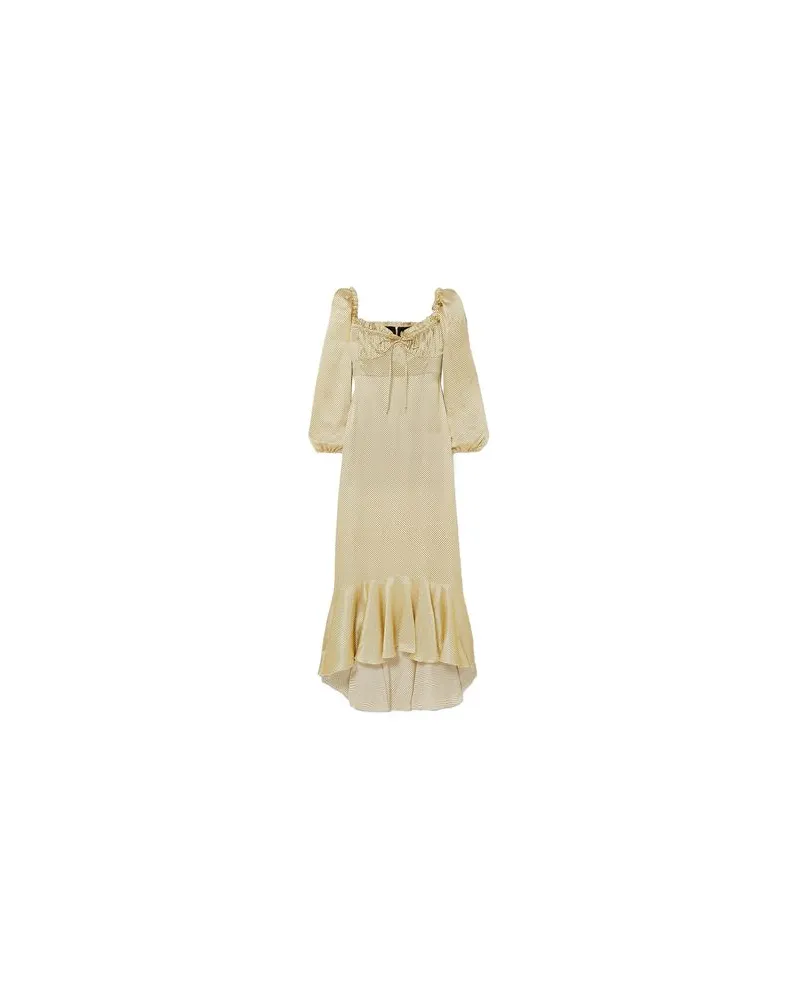 Raquel Diniz KLEIDER - Maxi-Kleiderauf YOOX.COM Gelb