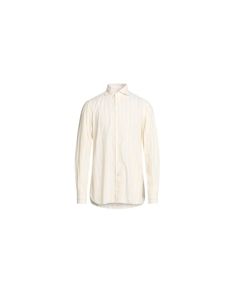Isaia TOPS - Hemdenauf YOOX.COM Pastellgelb