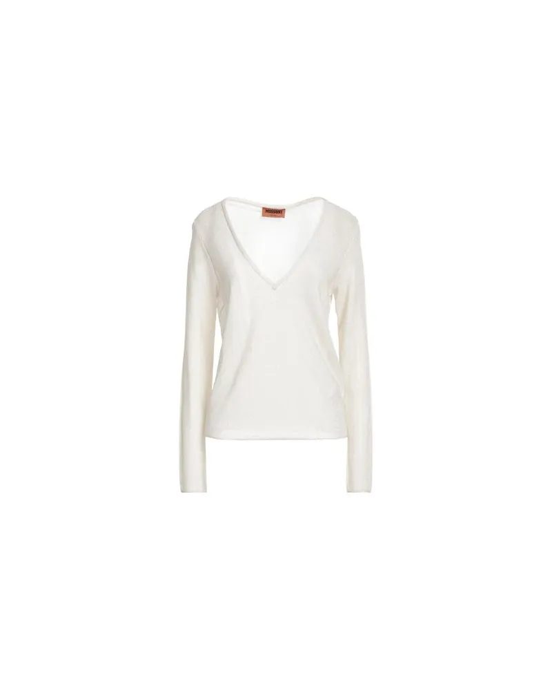 Missoni STRICKWAREN - Pulloverauf YOOX.COM Elfenbein