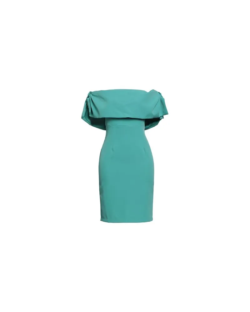 BERNA KLEIDER - Mini-Kleiderauf YOOX.COM Tūrkis