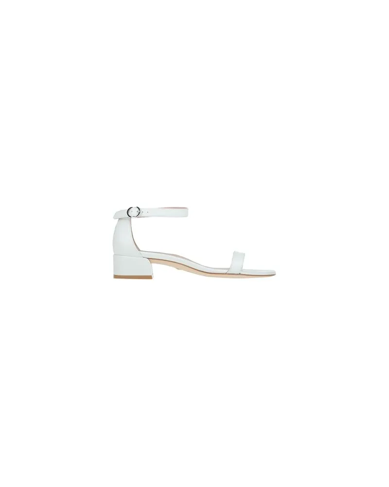 Stuart Weitzman SCHUHE - Sandalenauf YOOX.COM Weiß