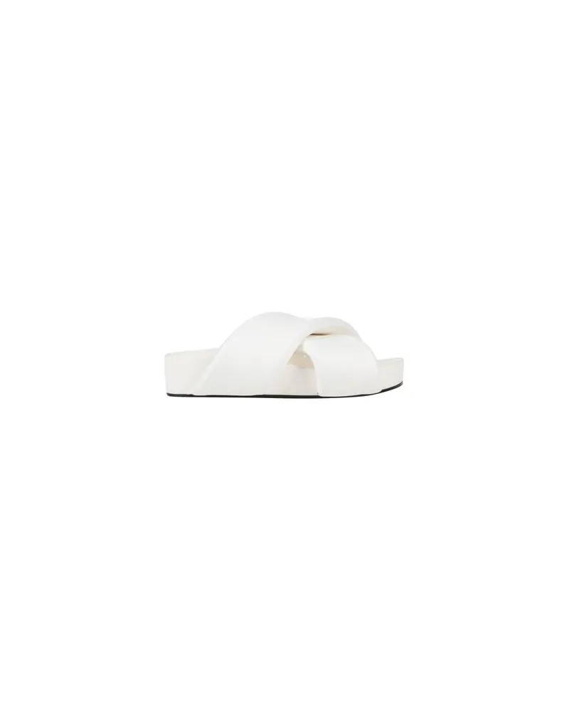Jil Sander SCHUHE - Sandalenauf YOOX.COM Weiß