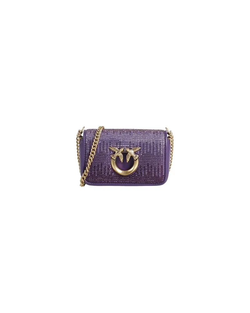 Pinko TASCHEN - Umhängetascheauf YOOX.COM Pflaume