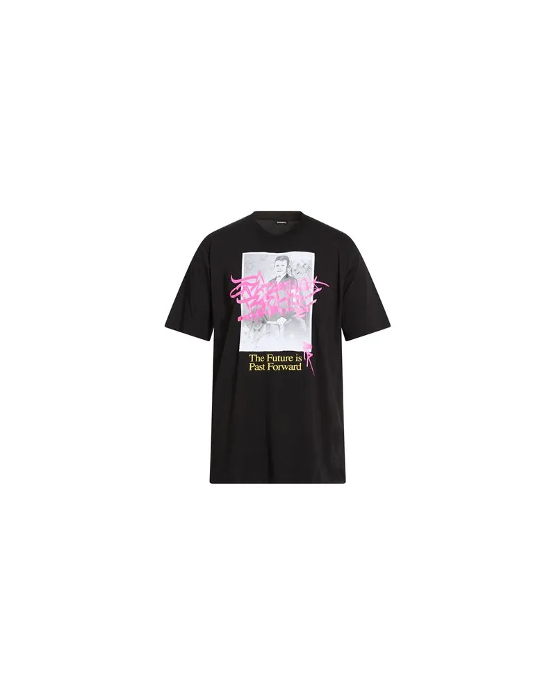 Diesel TOPS - T-shirtsauf YOOX.COM Schwarz