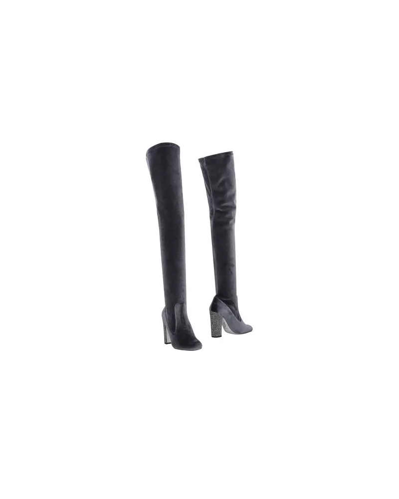 René Caovilla SCHUHE - Stiefelauf YOOX.COM Taubenblau