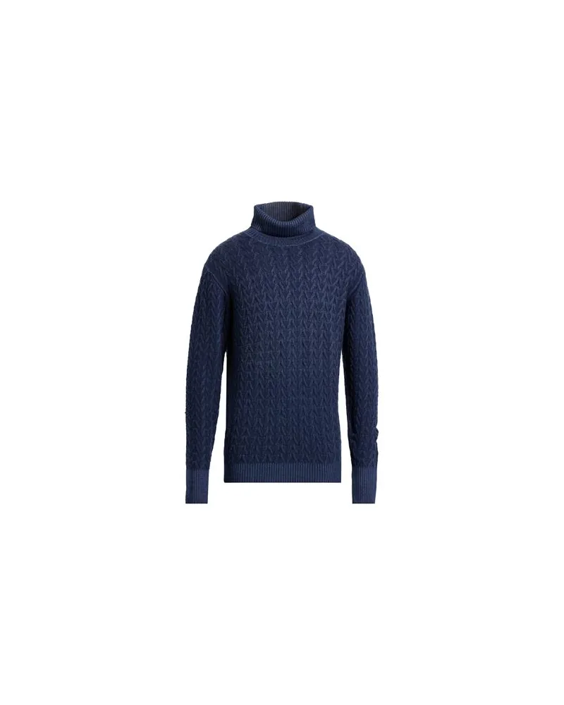 Luigi Bianchi Mantova STRICKWAREN - Rollkragenpulloverauf YOOX.COM Marineblau
