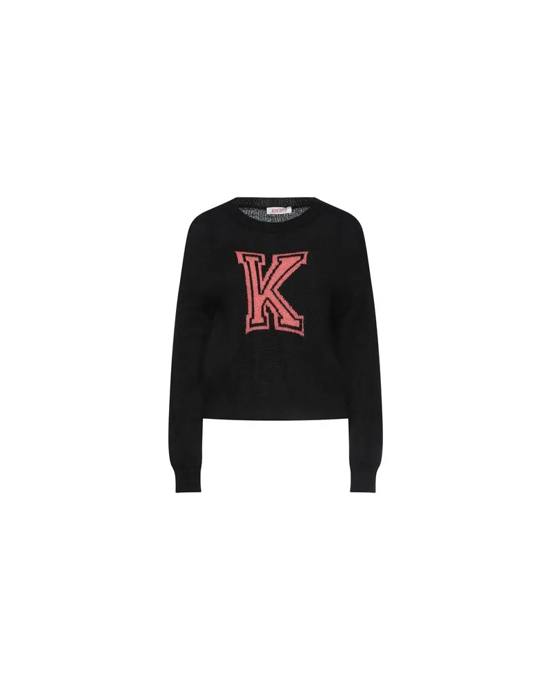 KONTATTO STRICKWAREN - Pulloverauf YOOX.COM Schwarz