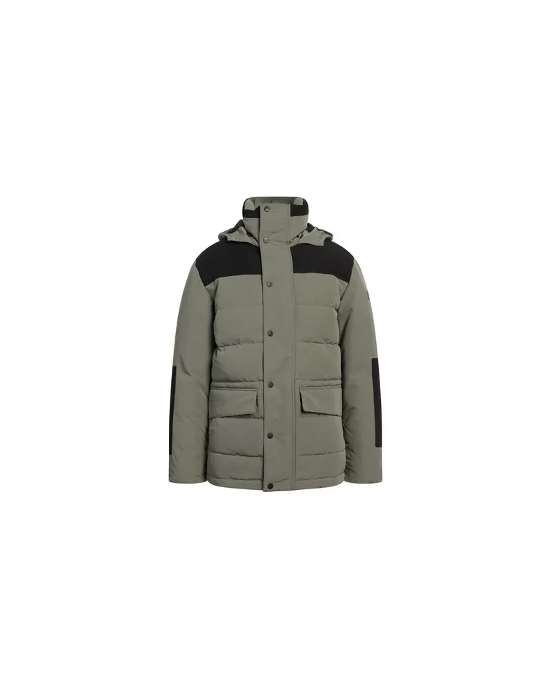 Wrangler JACKEN & MÄNTEL - Pufferjacken & Daunenjackenauf YOOX.COM Militärgrün