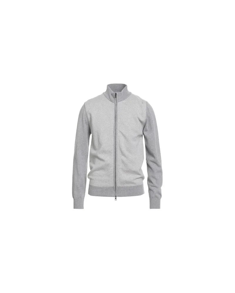 Luigi Borrelli STRICKWAREN - Strickjackenauf YOOX.COM Grau