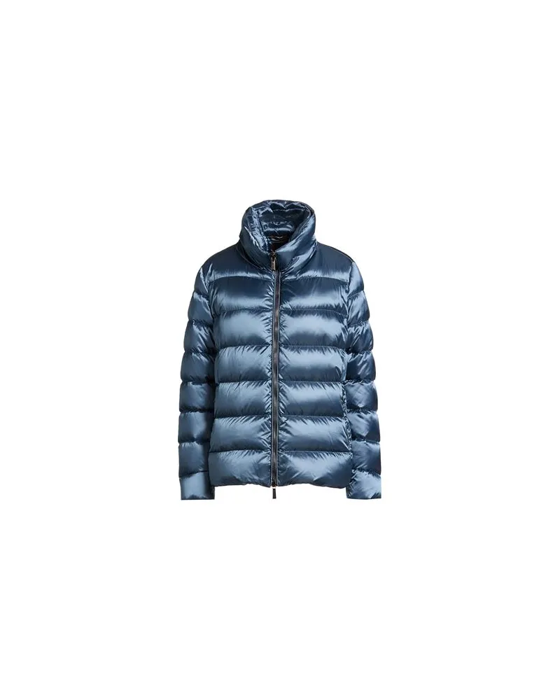 MOORER JACKEN & MÄNTEL - Pufferjacken & Daunenjackenauf YOOX.COM Taubenblau