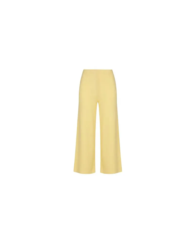 Max Mara HOSEN & RÖCKE - Hosenauf YOOX.COM Pastellgelb