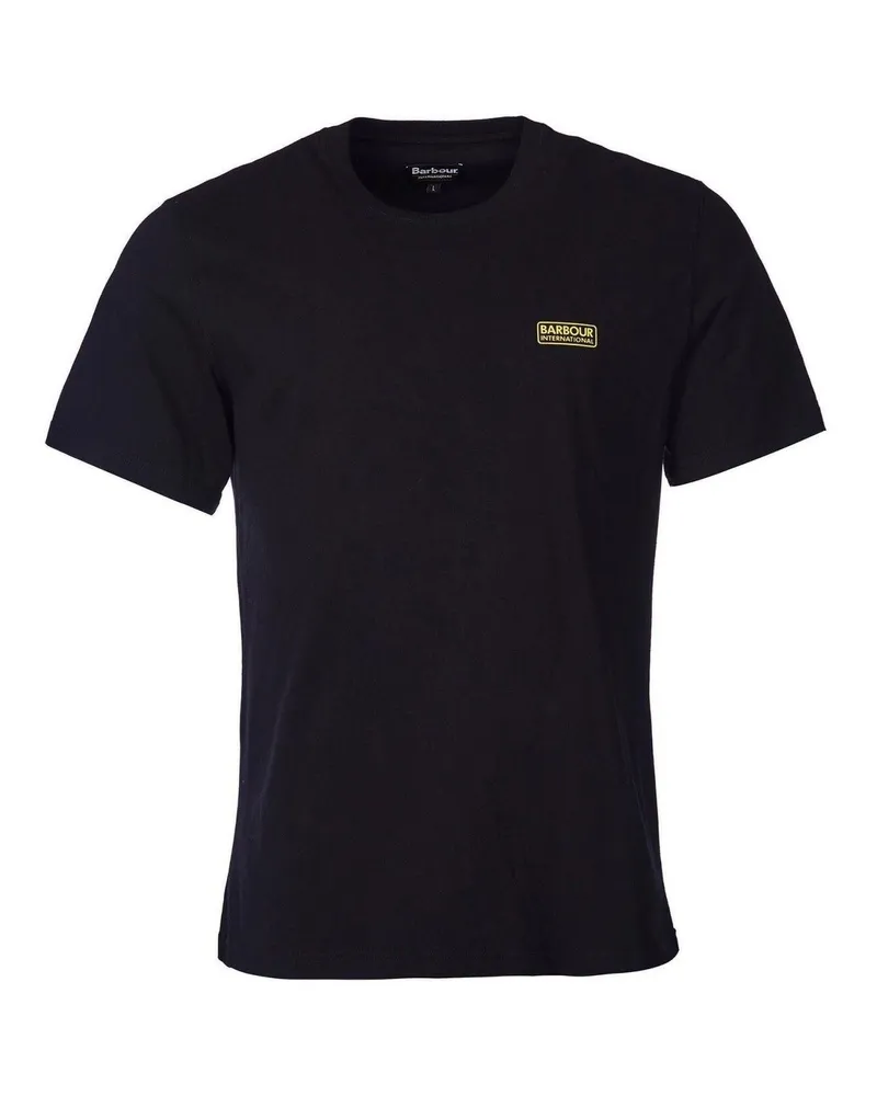 Barbour T-shirts Schwarz