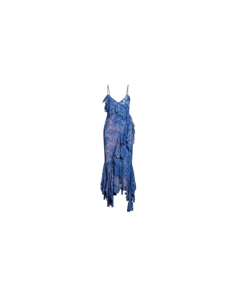 ATTICO KLEIDER - Maxi-Kleiderauf YOOX.COM Blau