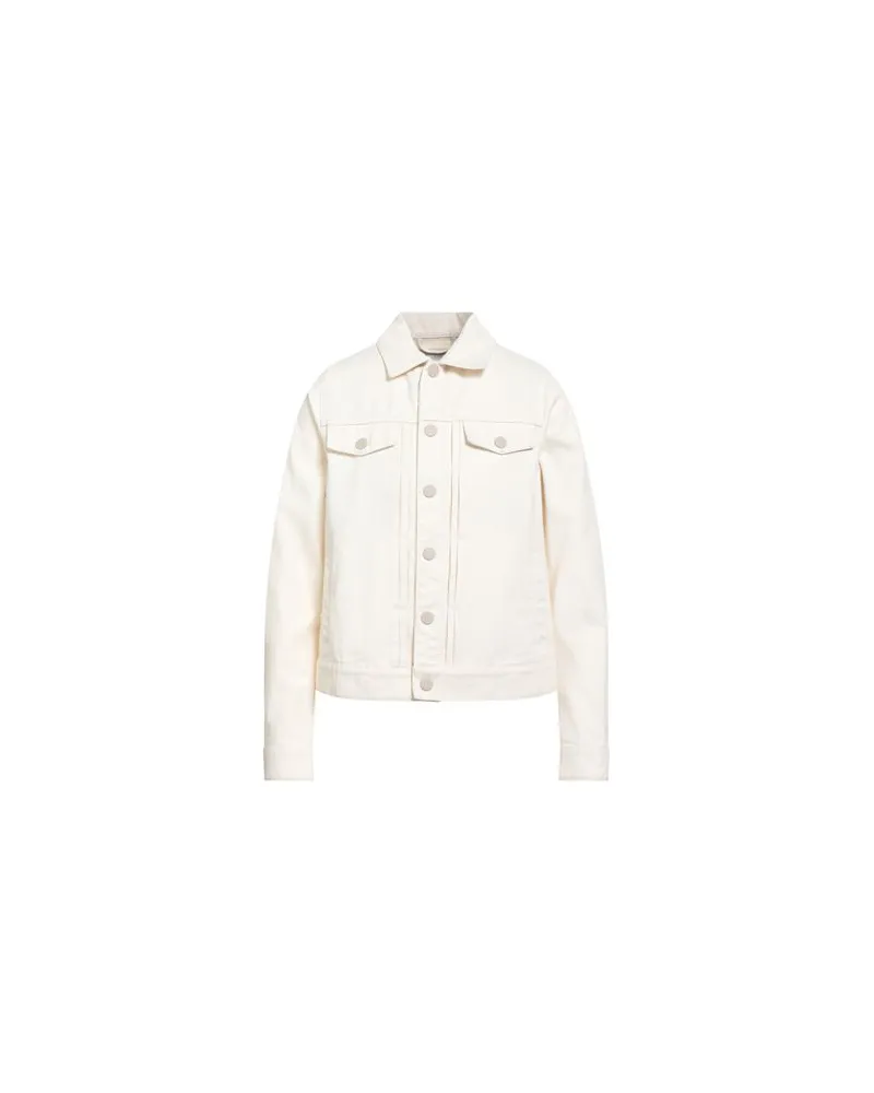 Trussardi JACKEN & MÄNTEL - Jeansjacken/Mäntelauf YOOX.COM Elfenbein