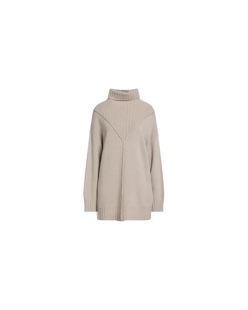 N.O.W. Andrea Rosati Cashmere STRICKWAREN - Rollkragenpulloverauf YOOX.COM Beige
