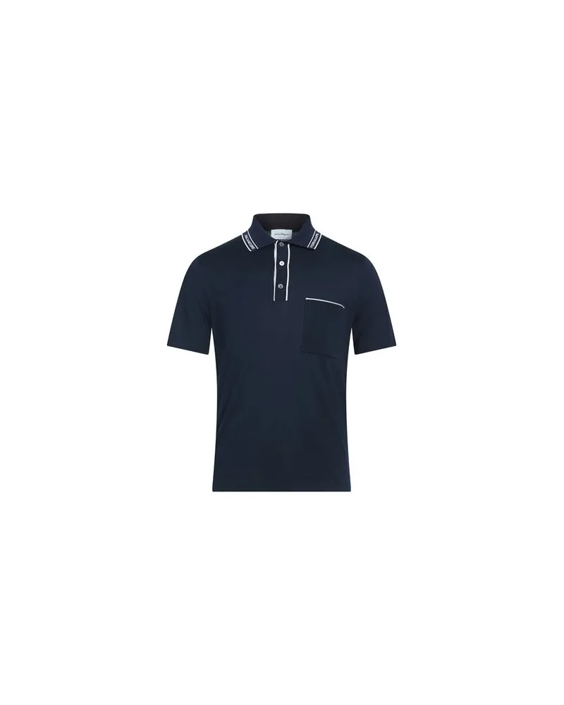 Ferragamo TOPS - Poloshirtsauf YOOX.COM Marineblau