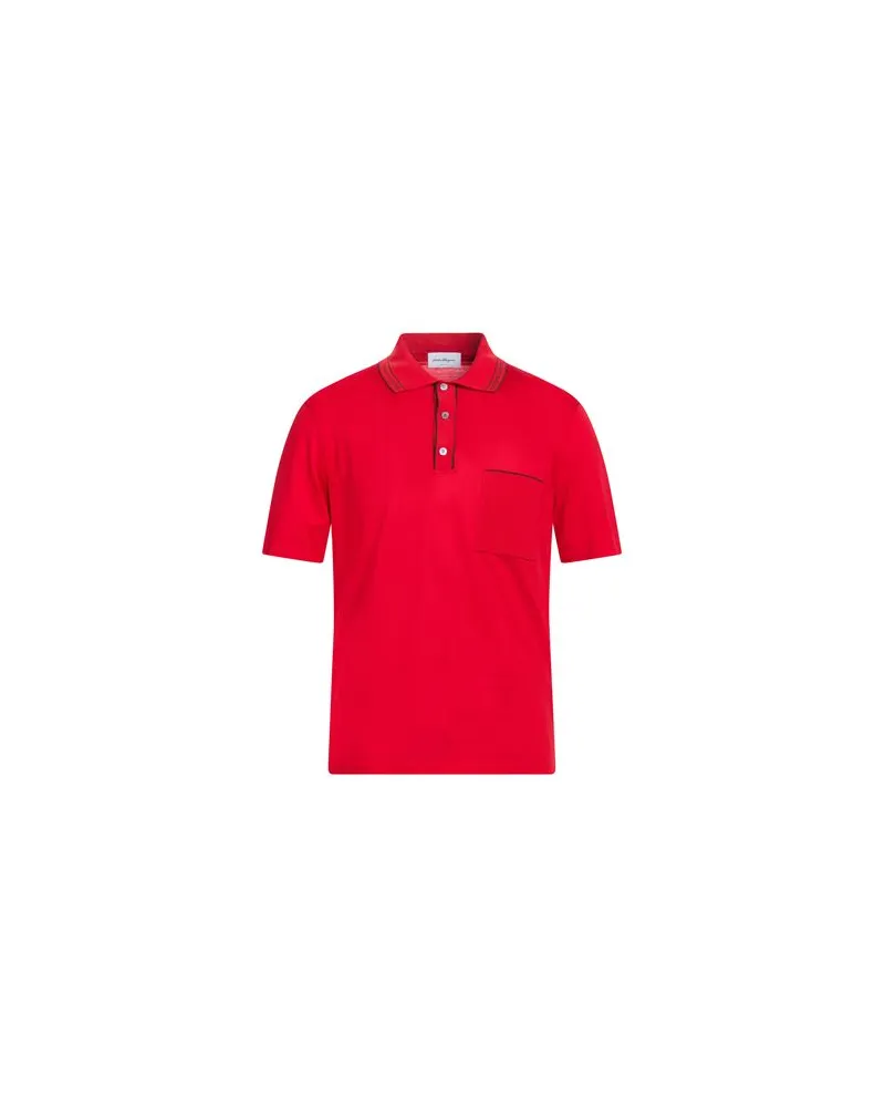 Ferragamo TOPS - Poloshirtsauf YOOX.COM Rot