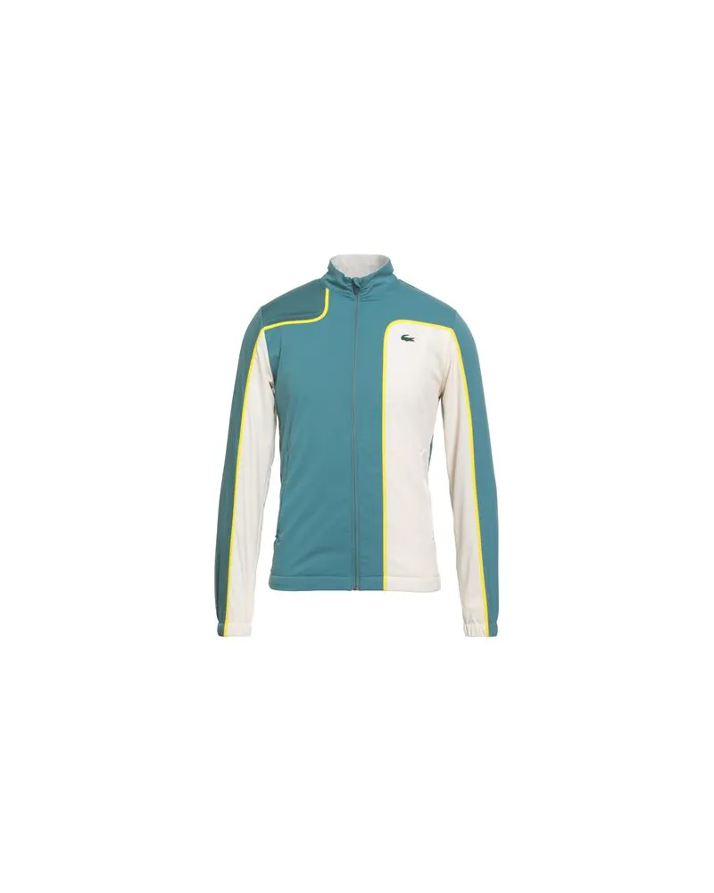 Lacoste TOPS - Sweatshirtsauf YOOX.COM Aquamarin