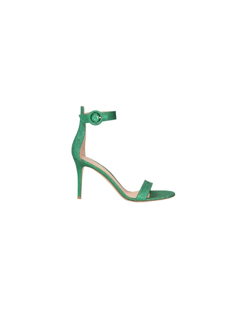 Gianvito Rossi SCHUHE - Sandalenauf YOOX.COM Grün