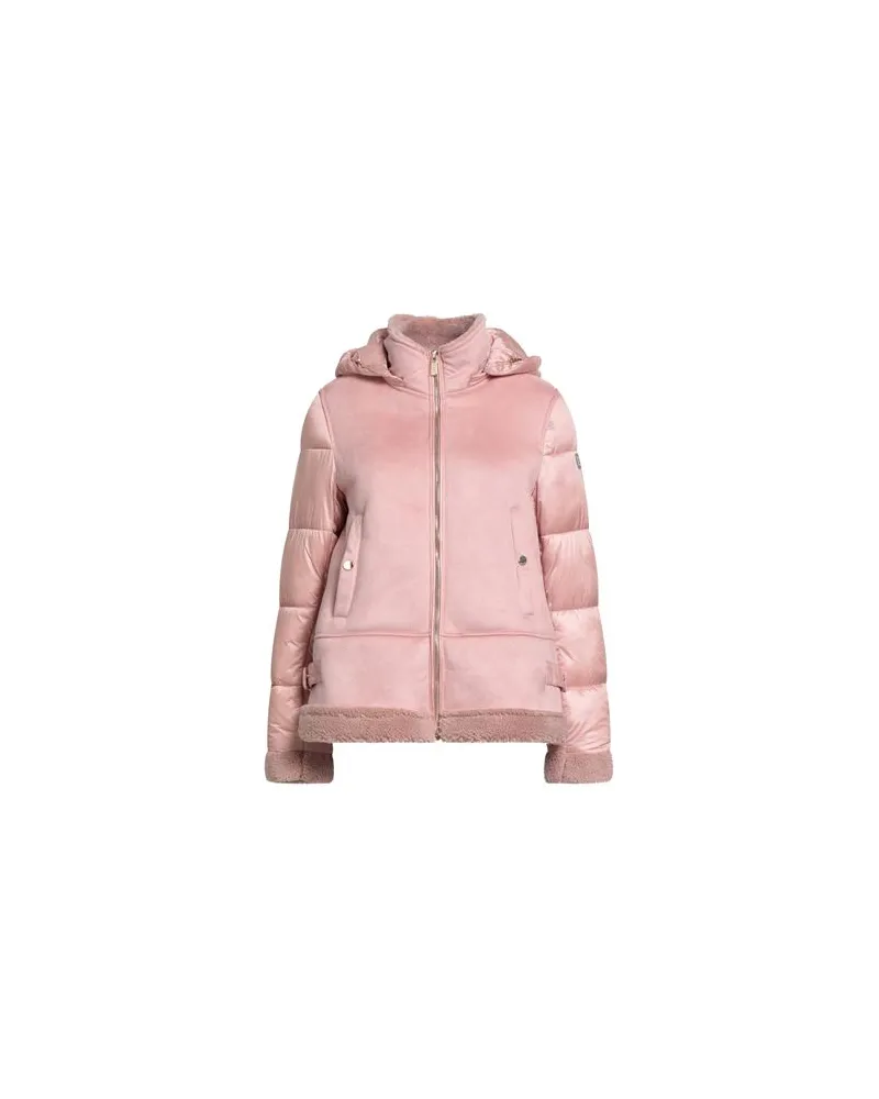YES ZEE by Essenza JEANS - JACKEN & MÄNTEL - Pufferjacken & Daunenjackenauf YOOX.COM Rosa
