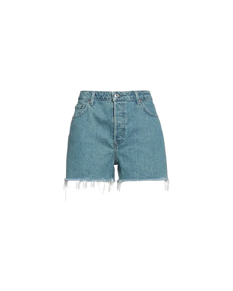 GRLFRND HOSEN & RÖCKE - Jeansshortsauf YOOX.COM Blau