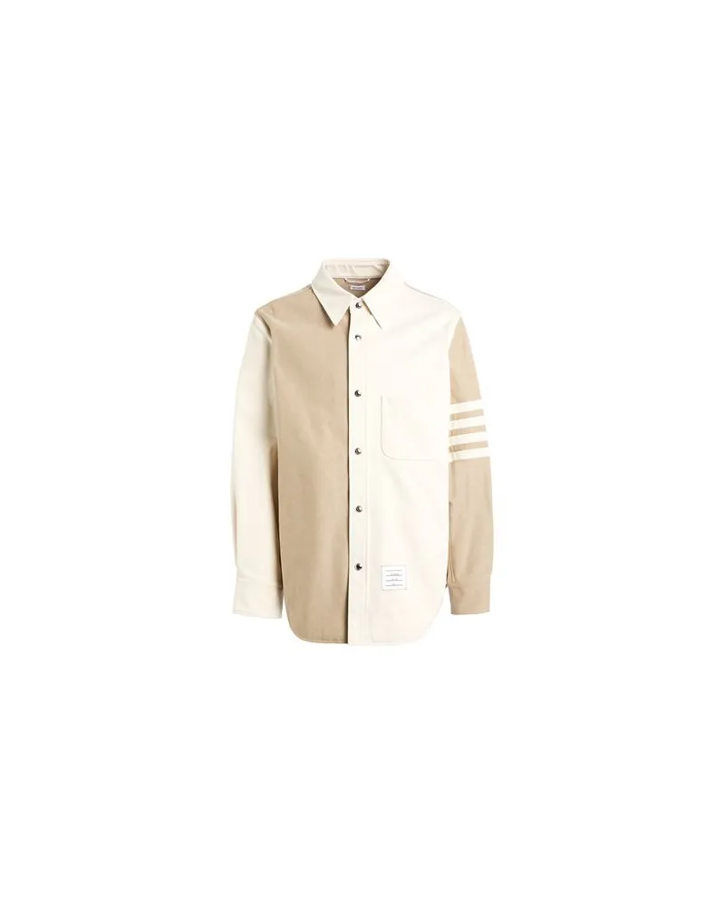 Thom Browne TOPS - Jeanshemdenauf YOOX.COM Beige