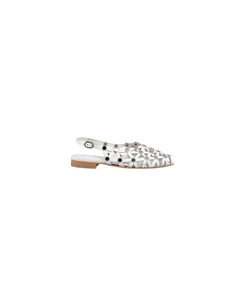 Divine Follie SCHUHE - Ballerinasauf YOOX.COM Weiß