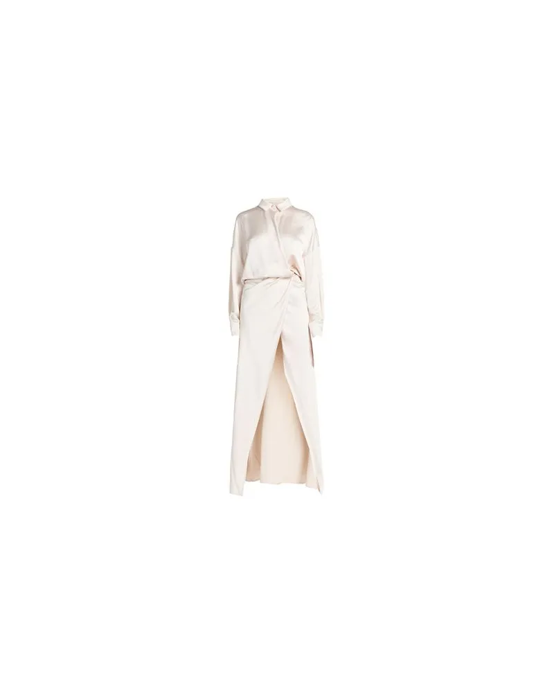 Pinko KLEIDER - Maxi-Kleiderauf YOOX.COM Elfenbein