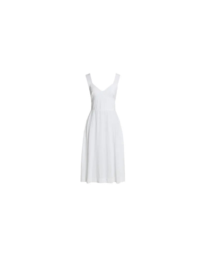 XACUS KLEIDER - Midi-Kleiderauf YOOX.COM Weiß