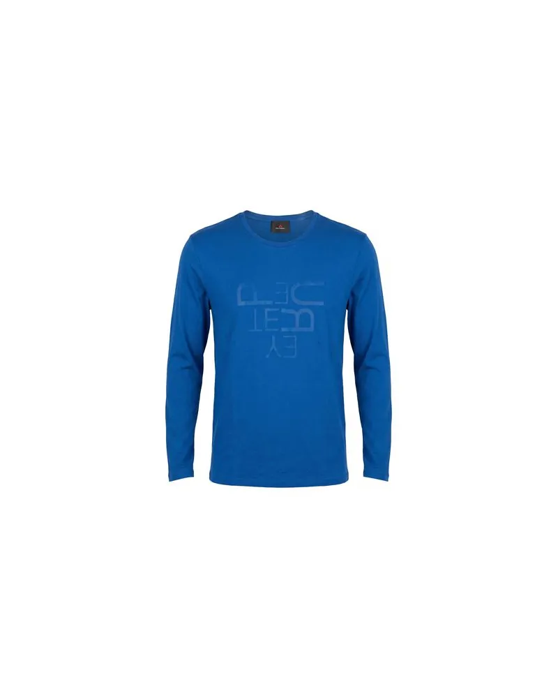 Peuterey TOPS - T-shirtsauf YOOX.COM Blau