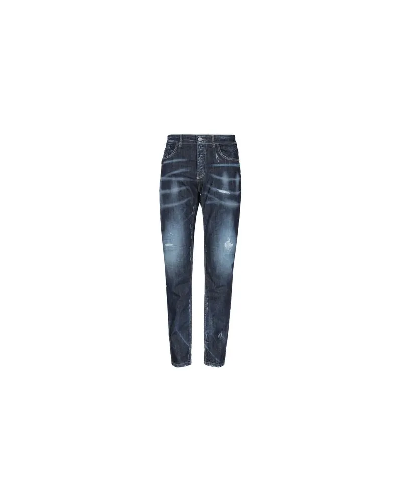Frankie Morello HOSEN & RÖCKE - Jeanshosenauf YOOX.COM Blau