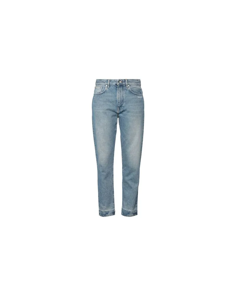 OFF-WHITE HOSEN & RÖCKE - Jeanshosenauf YOOX.COM Blau