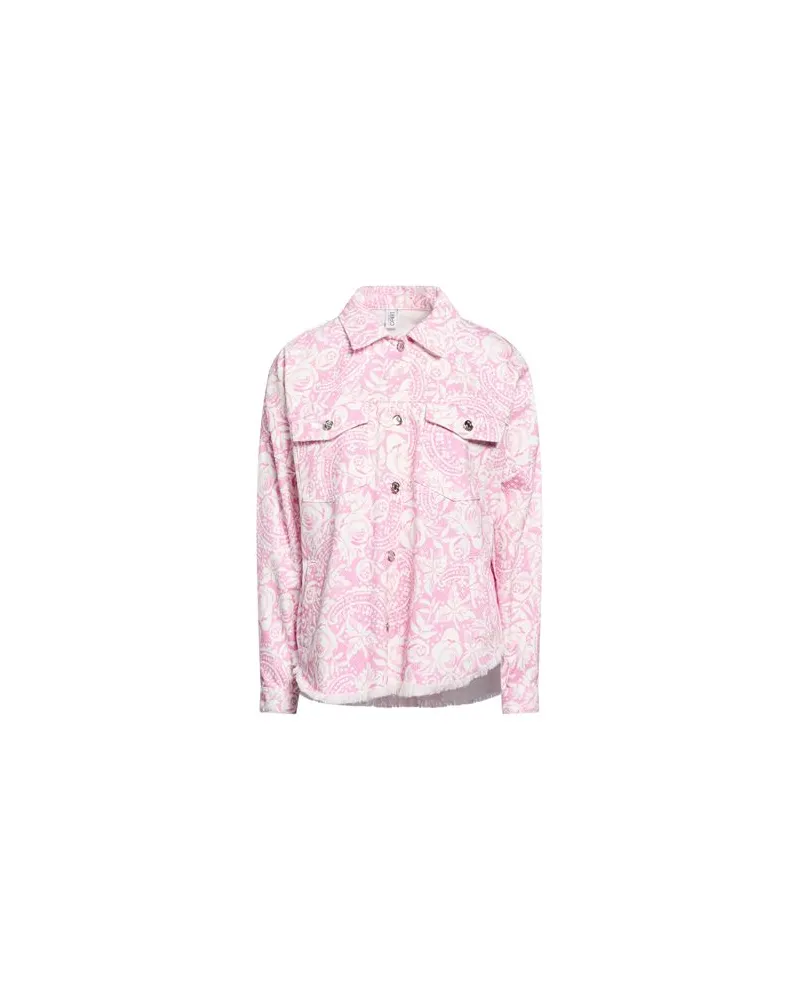 Liu Jo JACKEN & MÄNTEL - Jeansjacken/Mäntelauf YOOX.COM Rosa