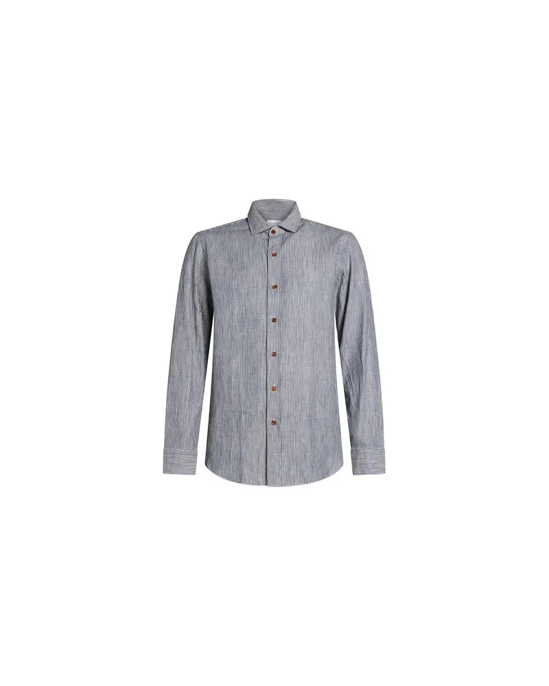 Salvatore Piccolo TOPS - Jeanshemdenauf YOOX.COM Blau