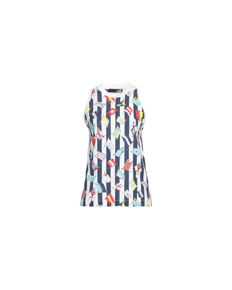 Moschino TOPS - Tank Topsauf YOOX.COM Weiß